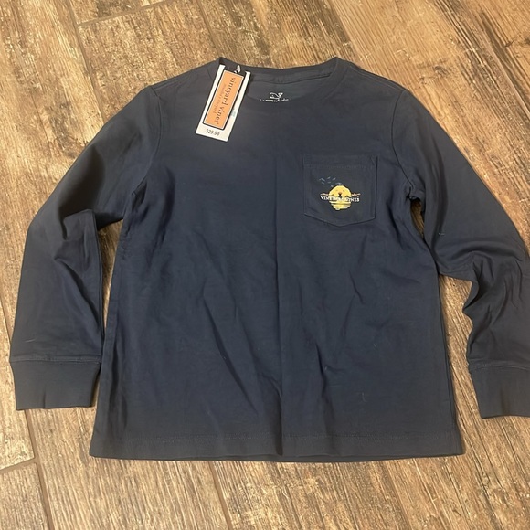 NWT Size 5 Vineyard Vines Long Sleeve Tee - Picture 3 of 6